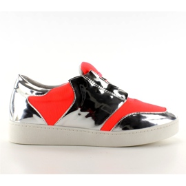 Boty Neon Mirror Gq2336 Orange šedá pomerančový