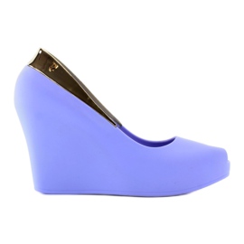 Meliski zlatý klín S22 Modrý podpatek