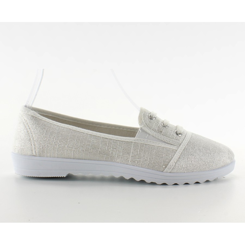 Krásné šněrovací tenisky bílé hnědý vícebarevný Krásné šněrovací tenisky bílé hnědý vícebarevný