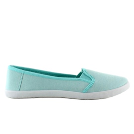 Tenisky, slip-on canvas C27-8 Blue modrý