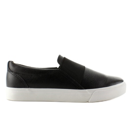 Tenisky nazouvací s gumou NB72P Black černý