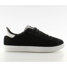 Suede tenisky Junior BK6180-1 černá