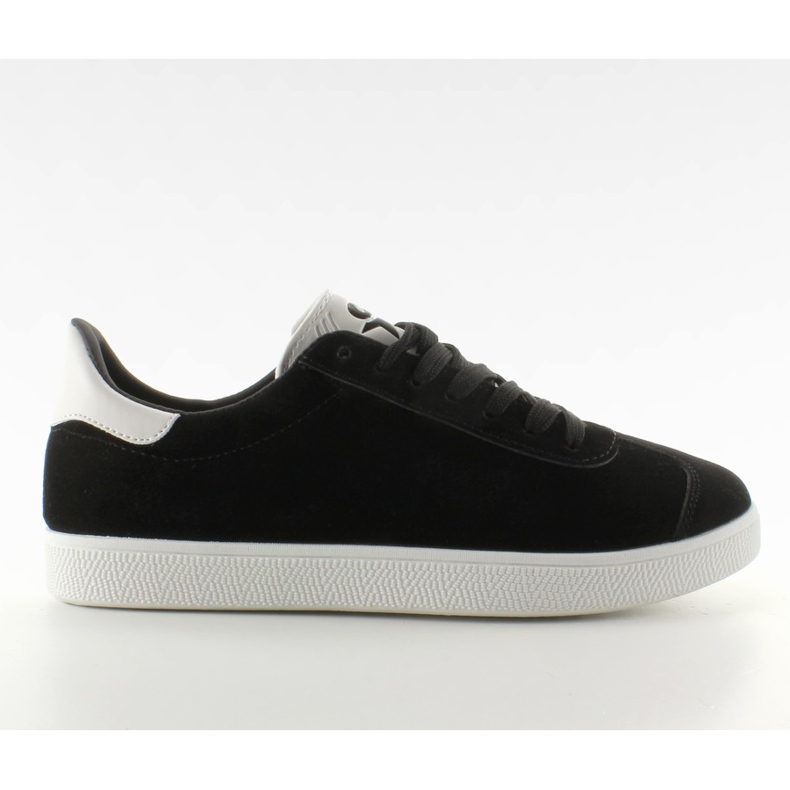 Suede tenisky Junior BK6180-1 černá