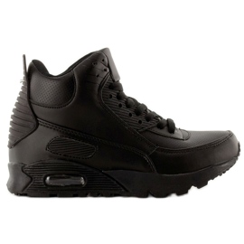 Vysoká sportovní obuv B3701 černá