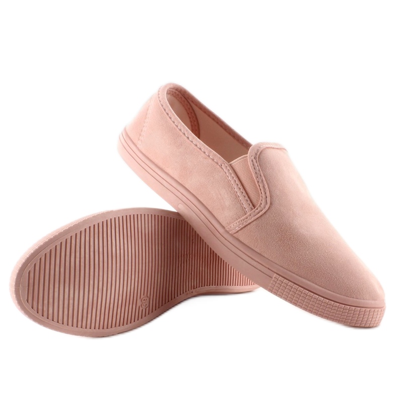 Měkké tenisky slip-on JX40P růžové růžový