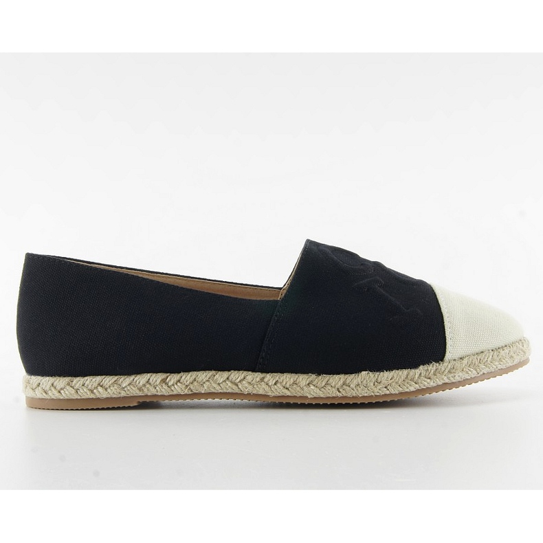 Esapdryle s reliéfními černými písmeny T267 černá hnědý