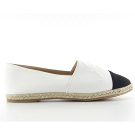 Esapdryle s vyraženými písmeny T267 bílá bílý Esapdryle s vyraženými písmeny T267 bílá bílý