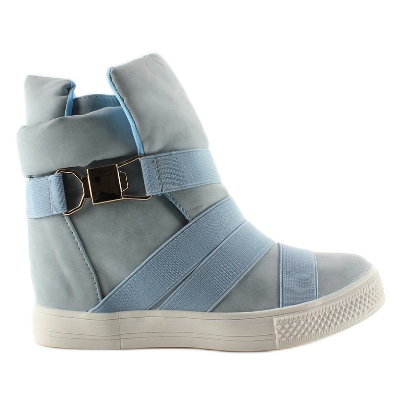 Tenisky s gumovými pruhy AF24 Blue modrý