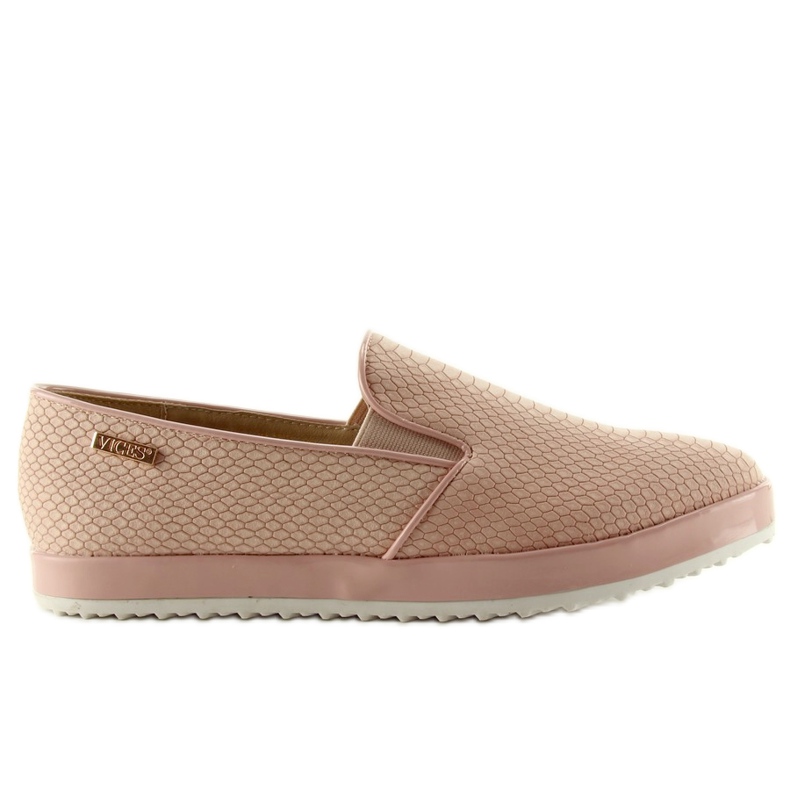Slipony snake matt 8183 Pink růžový