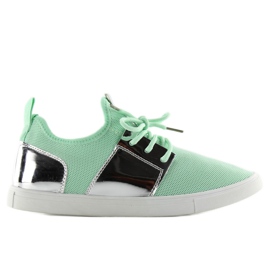 A-120 GREEN / SILVER vzdušné sportovní boty zelený