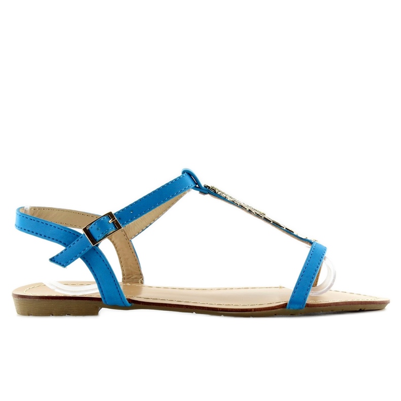 Sandály S Křídlem Slsl6077 Azul modrý