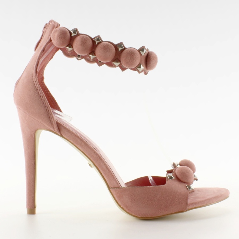Sandály na špendlíku Funny balls LE022 Pink růžový