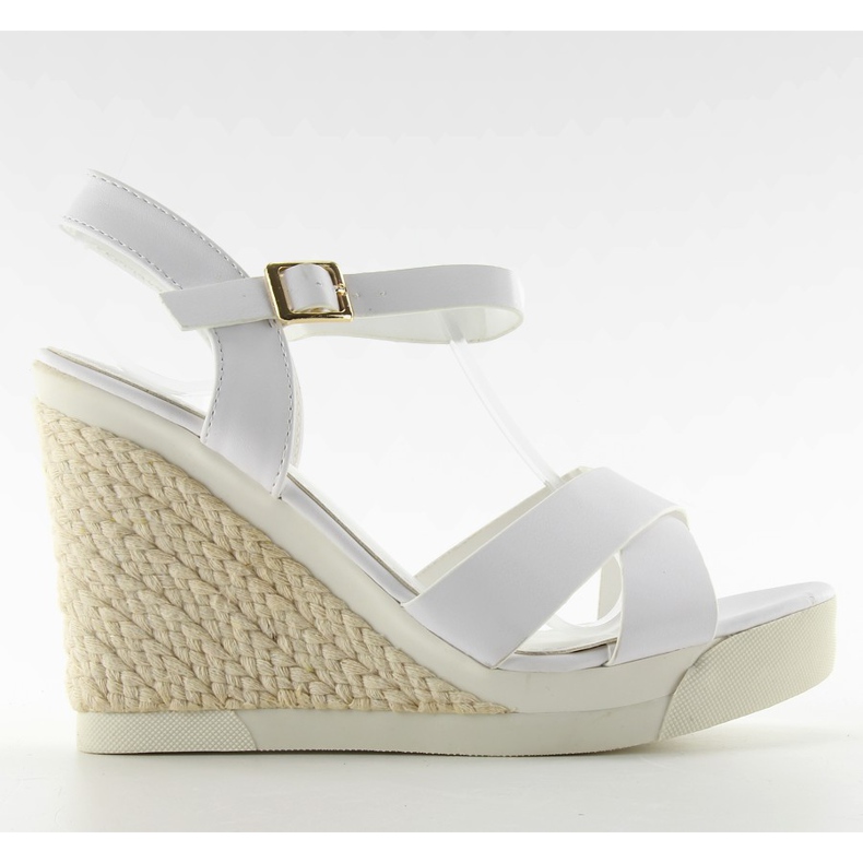 Wedge Sandals Sport Sole Af-8671 bílý