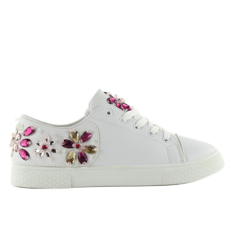 Tenisky s kameny Original Wz 6182 bílý