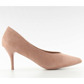 Nízké podpatky ll-98p růžová růžový