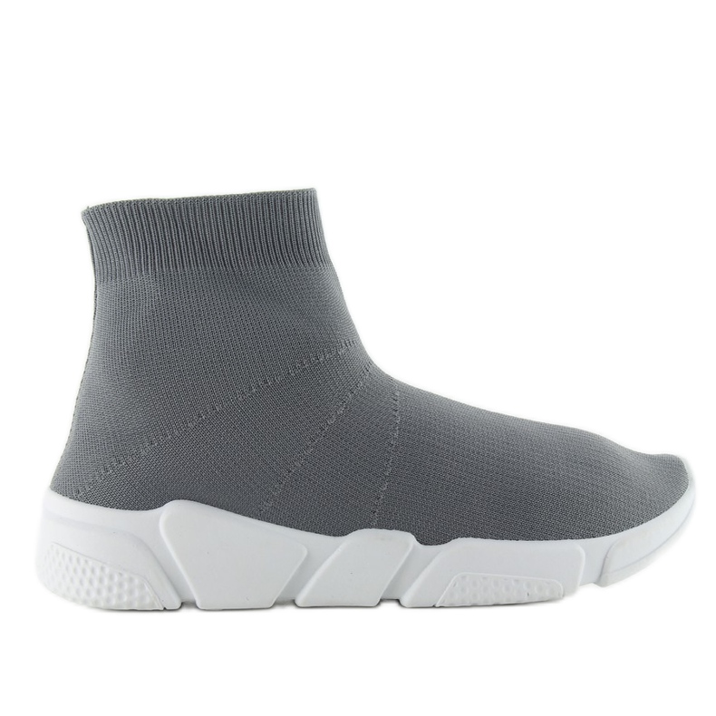 NB122p šedá ponožková sportovní obuv