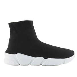 NB122p černé ponožkové sportovní boty černá