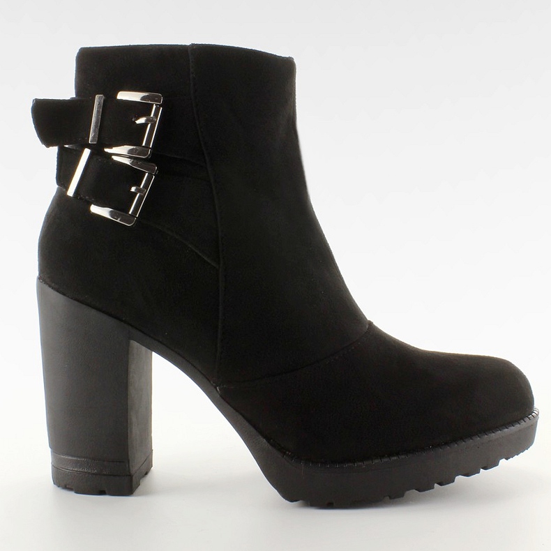 Kotníkové boty se stabilní patou BG-60 Black černá