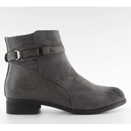 Boty Jodhpur boots W148 šedé šedá