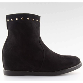 Boty Black Wedge černé PE150P černé černá