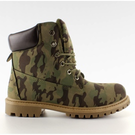 Vojenské legíny na spodním obleku Militare zelený