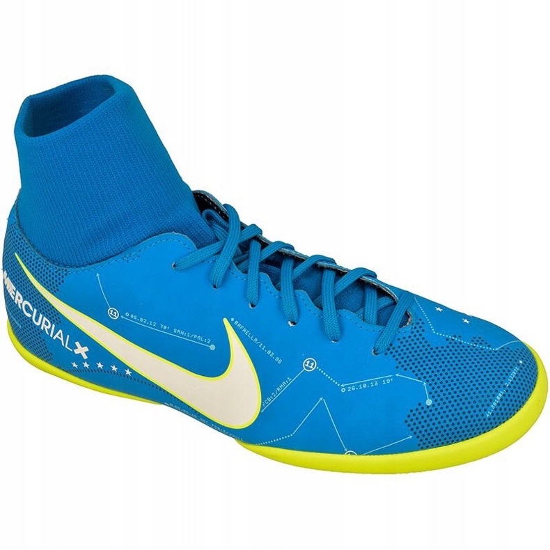 Sálová obuv Nike Mercurial Victory 6 Df Njr Ic Jr 921491-400 modrý modrý