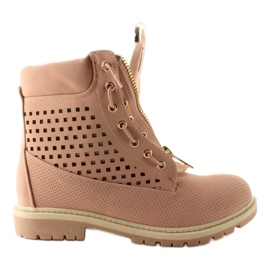 Prolamovaný balzám, zlatý zip, R103 růžový