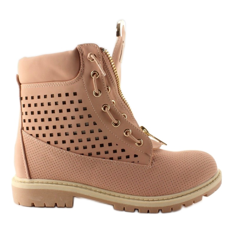 Prolamovaný balzám, zlatý zip, R103 růžový