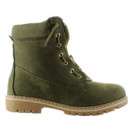Suede Balmanki Smooth Green Nc50 zelená