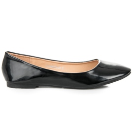 W. Potocki Lakované balerínky černý