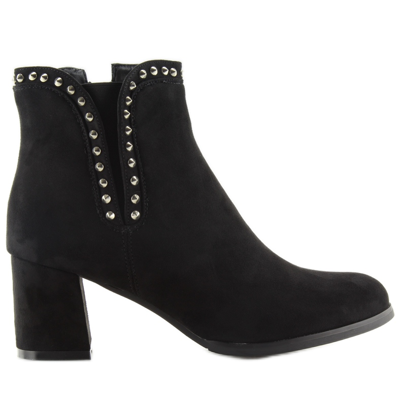 Černé černé Boty Na Vysokém Podpatku černá Černé černé Boty Na Vysokém Podpatku černá