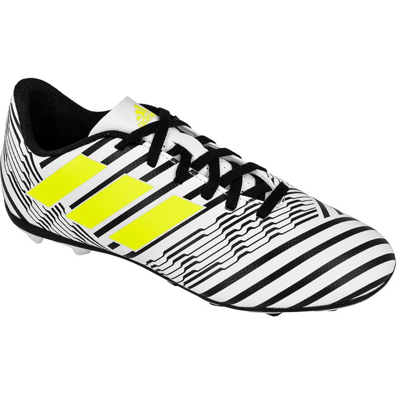 Kopačky Adidas Nemeziz 17.4 FxG Jr S82459 vícebarevný bílý