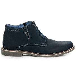 Navy lucca boty modrý