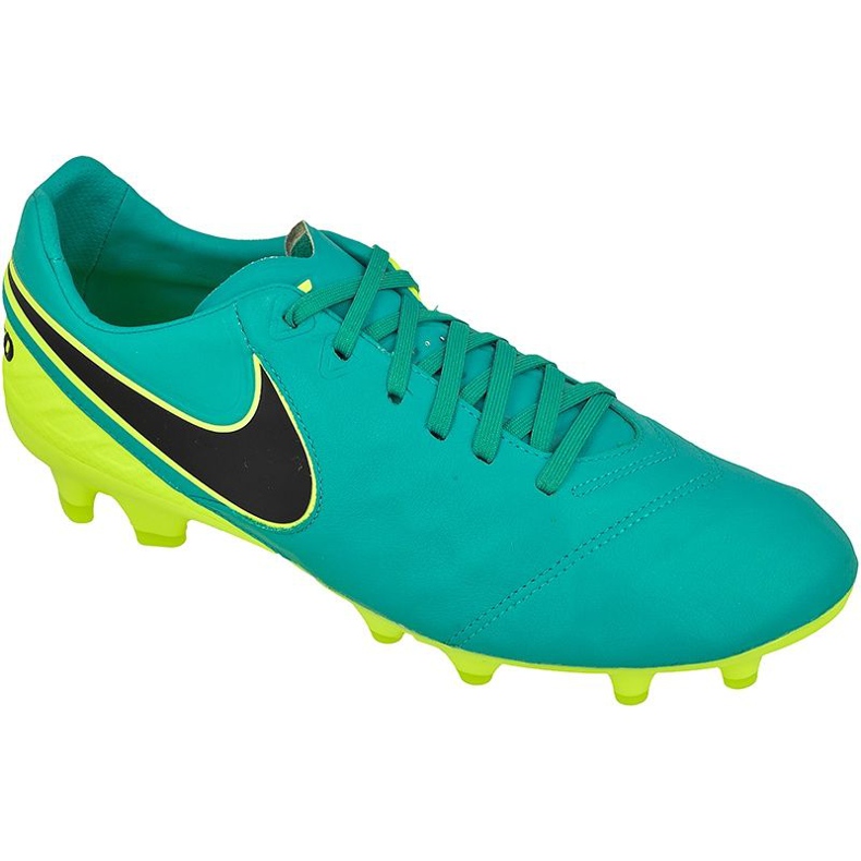 Kopačky Nike Tiempo Legacy Ii Fg M 819218-307 námořnická modrá, zelená, žlutá modrý