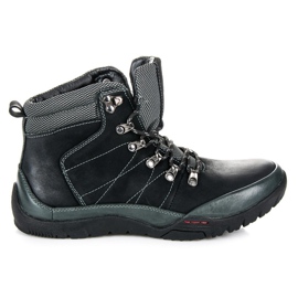 Mazaro Boty na šněrování černý