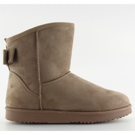 Emusy sněžnice s béžovým khaki lukem