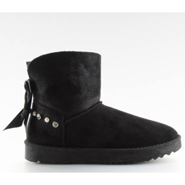 Emusy with pearls black DD60 black černý