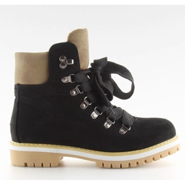 Black Dámské lapače černé 9092 černé černý