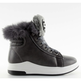 Izolovaná sportovní obuv šedá D. šedá