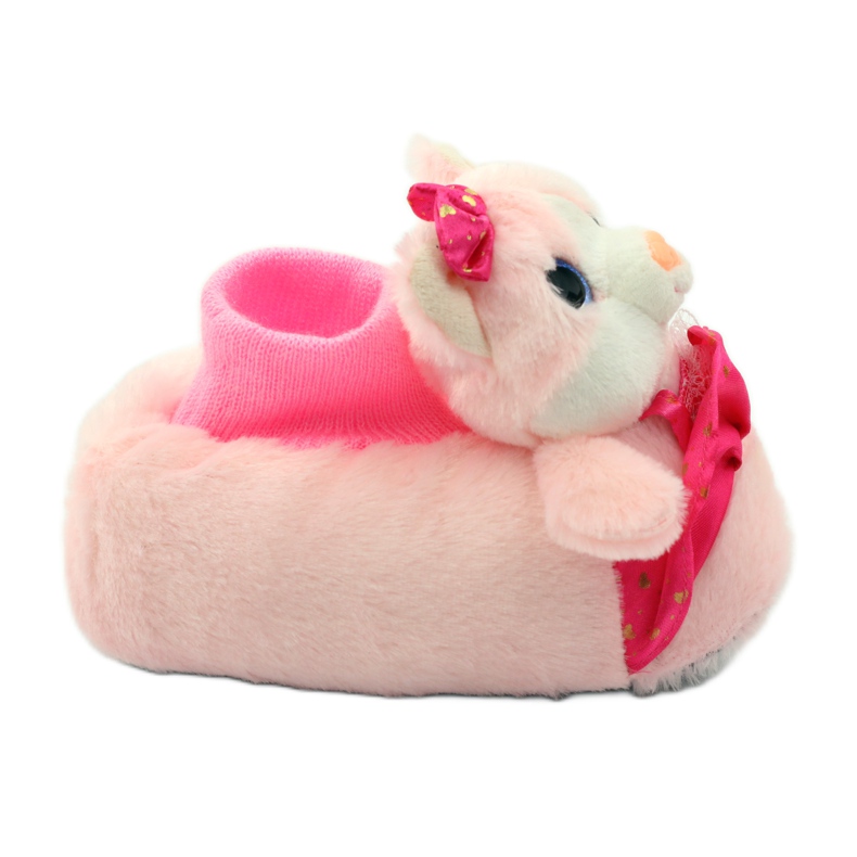 American Club Teplé pantofle mazlíčci Americká koťátka růžový