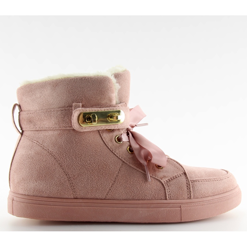 Izolované dámské tenisky růžové růžové růžový