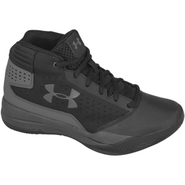 Basketbalové boty Under Armour Jet 2017 Jr 1296009-001 černý černý