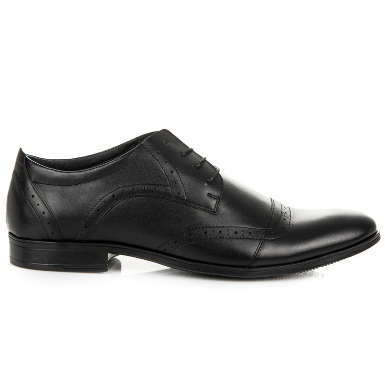 Lucca Obuv MĘSKIE - Brogsy černá