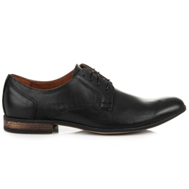 Kožené boty Lucca černý