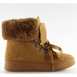 Sněhule z camel GF-179 camel žluť vícebarevný