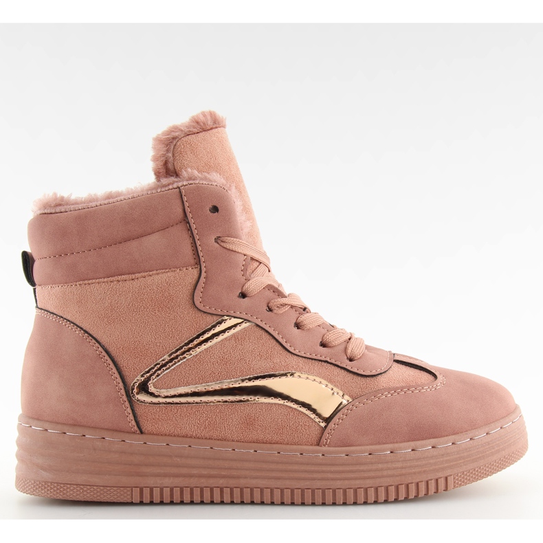 Tenisky zateplené růžové BOK-1103 tmavě růžové růžový Tenisky zateplené růžové BOK-1103 tmavě růžové růžový