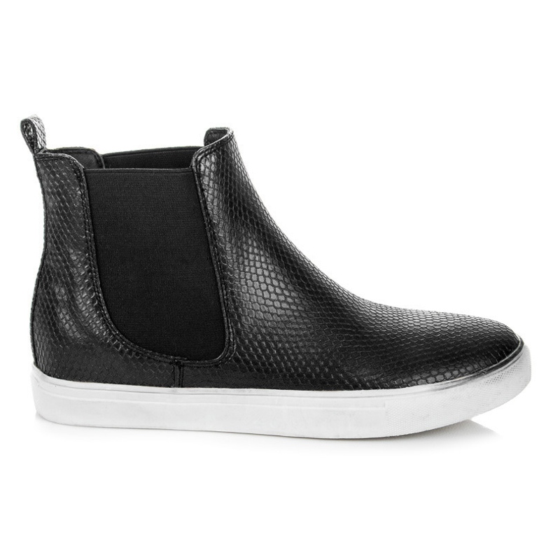Mckeylor Vysoké tenisky Snake Print černá