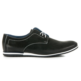 Vázané boty LUCCA černý