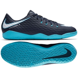 Sálová obuv Nike HypervenomX Phelon Iii Ic vícebarevný námořnická modř