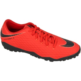Kopačky Nike Hypervenom Phelon III TF M 852562-616 červený červený